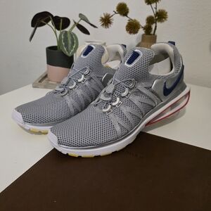 Nike Silver, Blue, & Whitw Shox